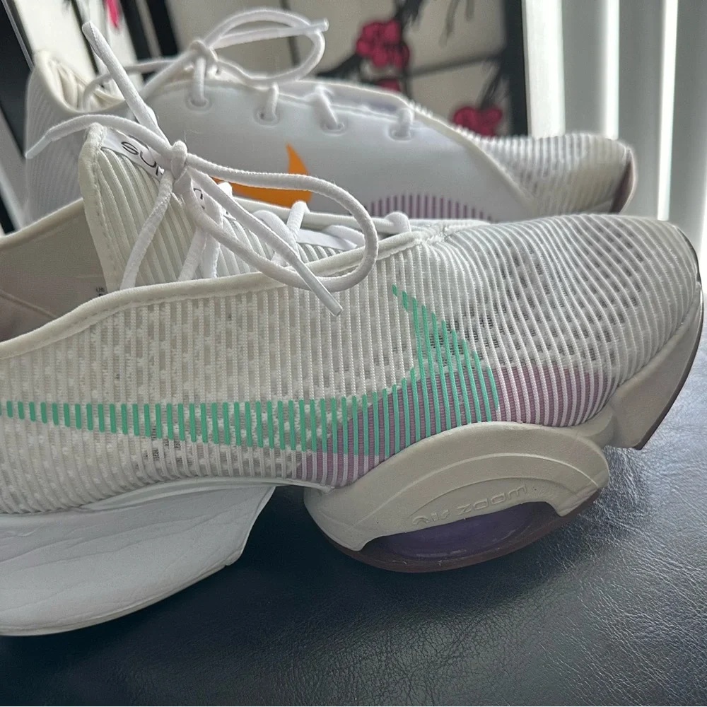 Nike Air Zoom SuperRep 2 - White Green - Size 9 - Picture 2 of 5